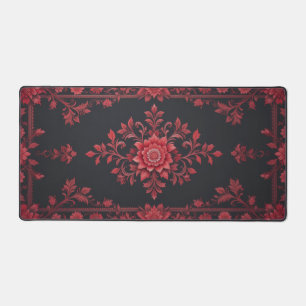 Viktorianischer Schreibtisch   Gothic Floral Mouse Schreibtischunterlage