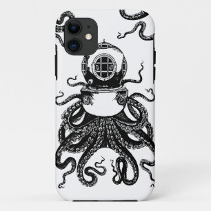 viktorianischer Steampunk Krake Kraken Case-Mate iPhone Hülle