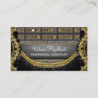 Viktorianischer Stylist 3,5" x 2,0" Visitenkarte