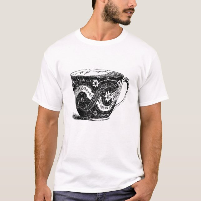 Viktorianischer Teecup T-Shirt (Vorderseite)