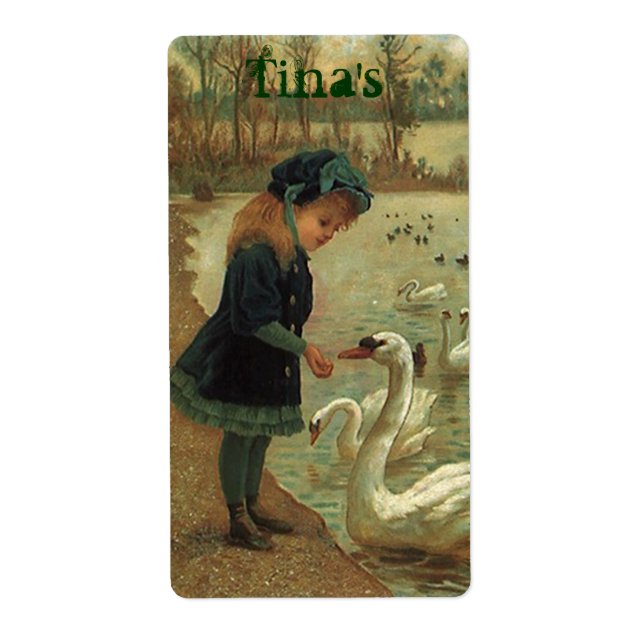 Viktorianischer Trumpeter Swan Girl ~Possession La (Vorne)