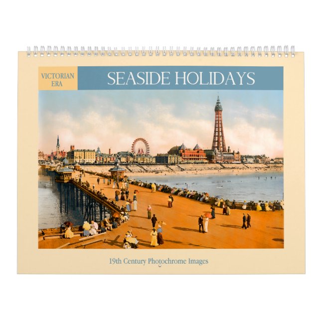 Viktorianischer Urlaub am Meer 2026 Kalender (Titelbild)