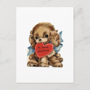Viktorianischer Valentinstag Postkarte