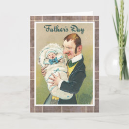 Viktorianischer Vatertag Karte