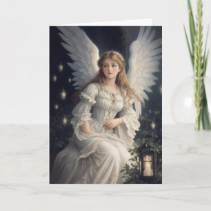 Viktorianischer Vintager Retro-Weihnachtsfeiertag Karte
