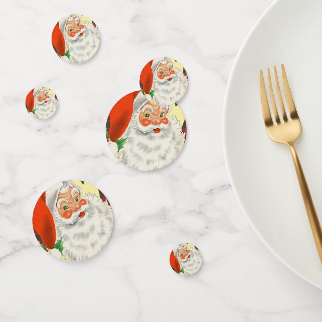 Viktorianischer Weihnachtsmann Weihnachten Konfetti (Gruppe)