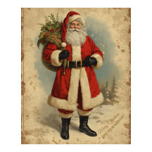 Viktorianischer Weihnachtsmann Wohngestaltung