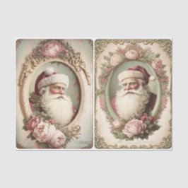 Viktorianischer WeihnachtsWeihnachtsmann Seidenpapier
