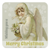 Viktorianischer Winterengel CC0956 Weihnachten