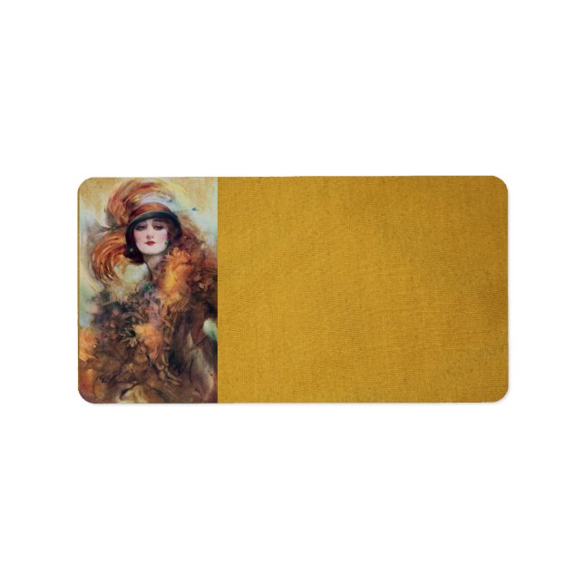 Viktorianisches Adressetikett (Vorne)