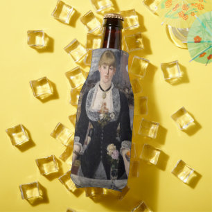 Viktorianisches Bar-Mädchen in Folies Bergere, Fra Flaschenkühler