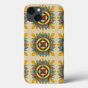 Viktorianisches Bienenwachs-Design iPhone 13 Hülle