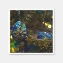 Viktorianisches Blau Serviette