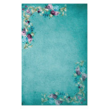 Viktorianisches Blumenbriefpapier