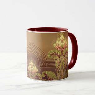 Viktorianisches Blumenfriedel, elegante Blume Juge Tasse