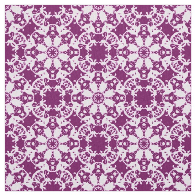 viktorianisches Blumenmuster Stoff (Muster)