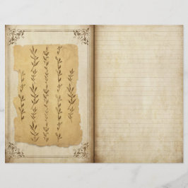 Viktorianisches Botanisches Zeitschriftenblatt