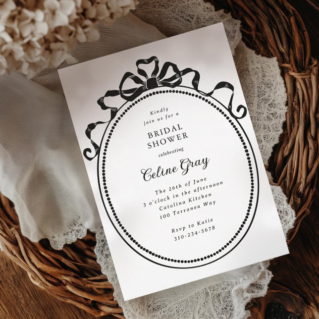 Viktorianisches Brautparty mit  Rahmen aus antikem Einladung (Von Creator hochgeladen)