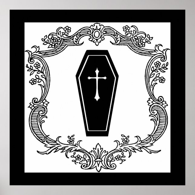 Viktorianisches Casket-Poster Poster (Vorne)