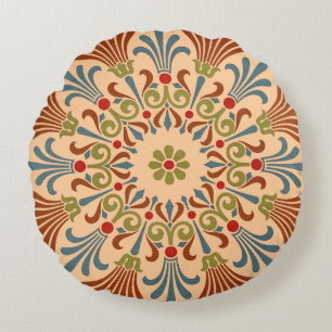 Viktorianisches Design #11 @ VictoriaShaylee Rundes Kissen
