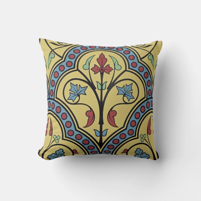 Viktorianisches Design #12 bei Susiejayne Kissen (Vorderseite)