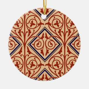 Viktorianisches Design #1 bei VictoriaShaylee Keramik Ornament