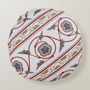 Viktorianisches Design #7 @ VictoriaShaylee Rundes Kissen