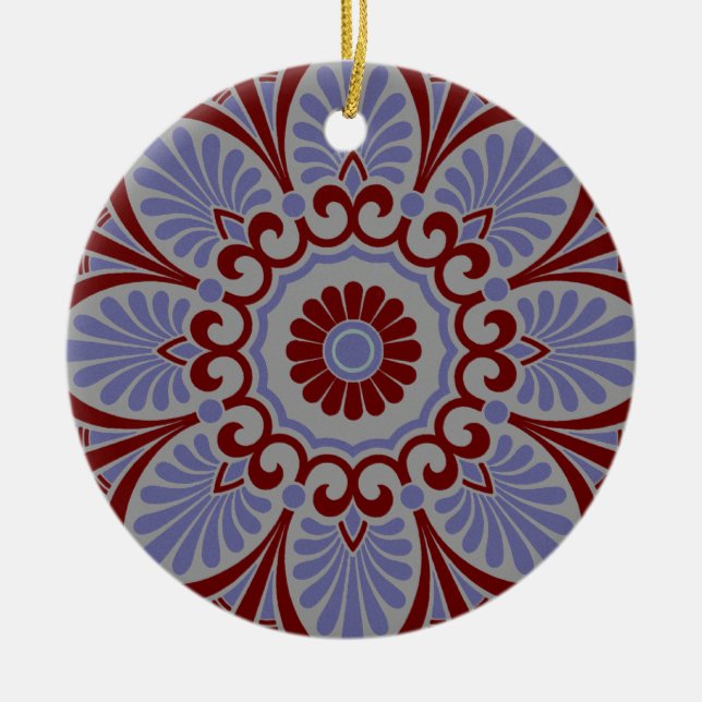 Viktorianisches Design #8 bei VictoriaShaylee Keramikornament (Vorne)