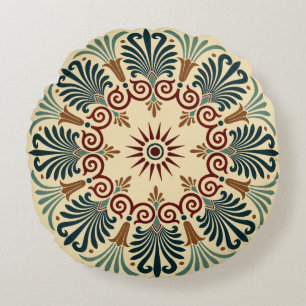 Viktorianisches Design #8 @ VictoriaShaylee Rundes Kissen