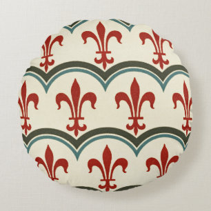 Viktorianisches Design #9 @ VictoriaShaylee Rundes Kissen