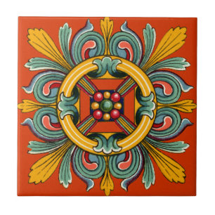 Viktorianisches Design Fliese
