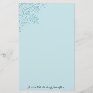 Viktorianisches Eckmotiv-Briefpapier Briefpapier