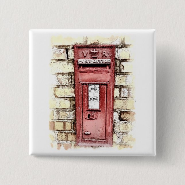 VIKTORIANISCHES ENGLAND BUTTON (Vorderseite)