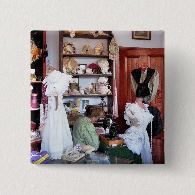 VIKTORIANISCHES ENGLAND BUTTON (Vorderseite)