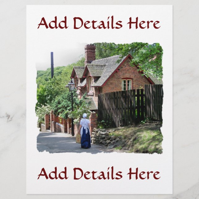 VIKTORIANISCHES ENGLAND FLYER (Vorne)