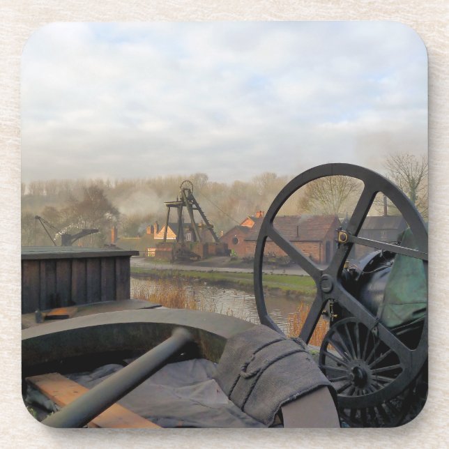 VIKTORIANISCHES ENGLAND GETRÄNKEUNTERSETZER (Vorderseite)