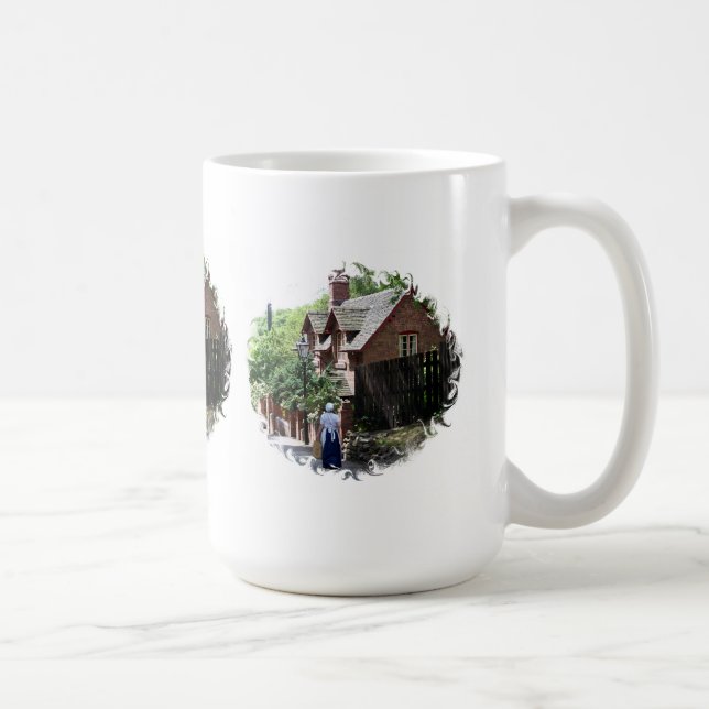 VIKTORIANISCHES ENGLAND KAFFEETASSE (Rechts)