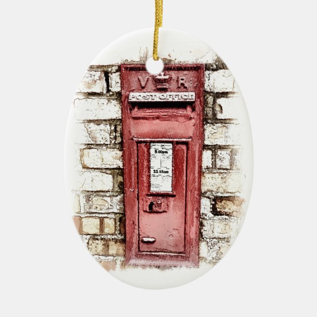 VIKTORIANISCHES ENGLAND KERAMIKORNAMENT (Vorne)