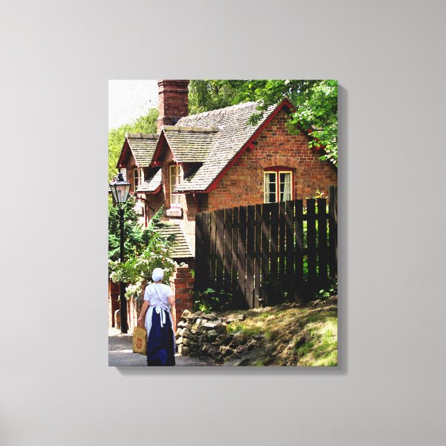 VIKTORIANISCHES ENGLAND LEINWANDDRUCK (Vorderseite)