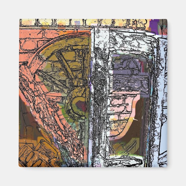 VIKTORIANISCHES ENGLAND MAGNET (Vorne)