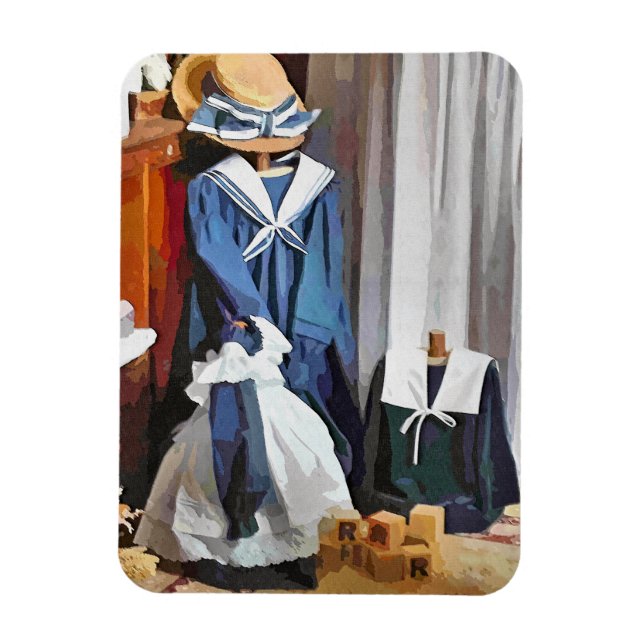 VIKTORIANISCHES ENGLAND MAGNET (Vertikal)