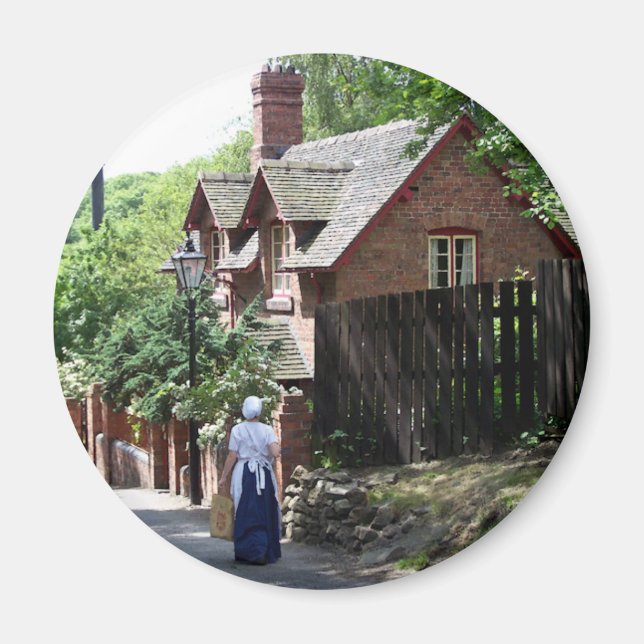 VIKTORIANISCHES ENGLAND MAGNET (Vorne)