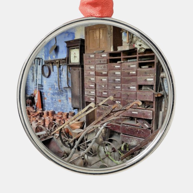 VIKTORIANISCHES ENGLAND ORNAMENT AUS METALL (Vorne)