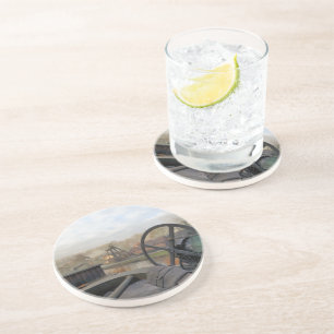 VIKTORIANISCHES ENGLAND SANDSTEIN UNTERSETZER