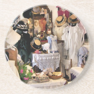 VIKTORIANISCHES ENGLAND SANDSTEIN UNTERSETZER