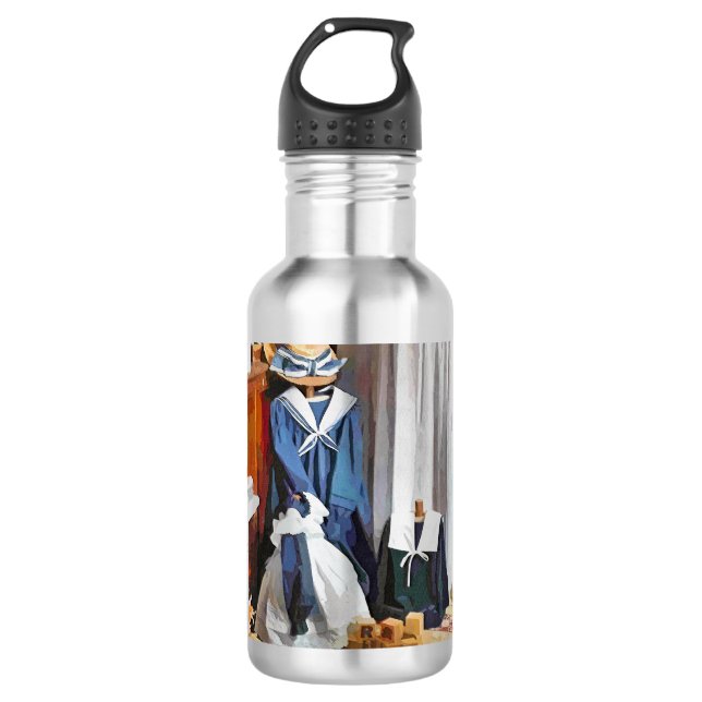 VIKTORIANISCHES ENGLAND TRINKFLASCHE (Vorderseite)