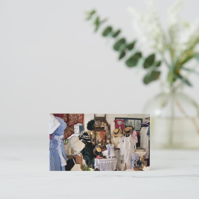 VIKTORIANISCHES ENGLAND VISITENKARTE (Stehend Vorderseite)