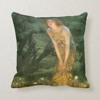Viktorianisches Fantasie-feine Kunstthrow-Kissen Kissen