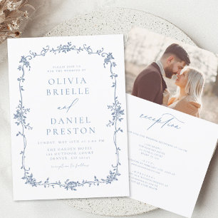 Viktorianisches französisches Foto auf einer Hochz