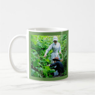 Viktorianisches Fröhlichkeitszitat Kaffeetasse